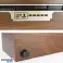 XM-5H Haut-parleur Bluetooth sans fil de style vintage avec radio et réponse aux appels, boîtier en bois brun avec grain photo 5
