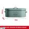 Herzberg HG-04425: Caixa de pão vintage de 4 peças e conjunto de latas - Sage Green - fornecimento por atacado (pedido mínimo: 16 unidades) foto 2