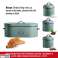 Herzberg HG-04425: Caixa de pão vintage de 4 peças e conjunto de latas - Sage Green - fornecimento por atacado (pedido mínimo: 16 unidades) foto 4