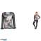 Chemisier pour femmes Chemise Motif Rose Chemisier Chemise à manches longues Chemise Haut Tailles Mix photo 2