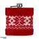 Badset ALPINE CHIC douchegel 60 ml + kolf met stoffen bekleding (ca. 170 ml), geur: pepermuntschnaps foto 1