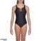 ARENA UJUMISRIIETE TÜDRUKUTE PÕHITÕED SWIM PRO ÜHES TÜKIS MUST TUQUOISE 002352/508 152 12 13 foto 1