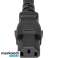 Zonit Z-Lock Double Lock Power Extension Cable C13-C14 2m. image 2