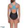 ARENA UJUMISRIIETE TÜDRUKUTE PÕHITÕED SWIM PRO ÜHES TÜKIS MUST TUQUOISE 002352/508 152 12 13 foto 3
