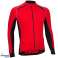 Avento cycling jersey men long sleeve red/black size S image 1