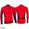 Avento cycling jersey men long sleeve red/black size S image 2