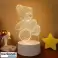 Cute 3D LED Light LEDLOVE bear image 1
