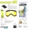 Gele MSPORT Vervangende Lenzen Snow Glasses 35.280-500 - Past op iedereen voor sport- en vrijetijdskleding foto 2