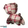 Miffy &amp;; Friends beige Snuffy the dog beige καρό ταριχευμένα ζωάκια 30cm εικόνα 2