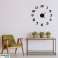 Настінний годинник Stick-on Black 12 Hours Modern зображення 5