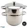 Royalty Line RL-C12L: Couscous gryte laget av 12 l rustfritt stål bilde 2