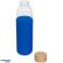 Bouteille d’eau en verre avec couvercle en bois 540 ml. photo 6