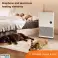 Calefactor eléctrico Rolimate, convector Rafen con 2 elementos calefactores 15-45°C fotografía 6