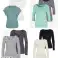 2,30 € – Nuevas camisetas de mujer con mangas 3/4 en la mezcla fotografía 3