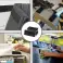 Halfronde Hersluitbare Bevestigingsmiddel Montageband - 1,8 cm x 4,8 cm Zelfklevende Haak Lock Kleverige Achterband Industriële Sterkte In elkaar grijpend Hoofd foto 4