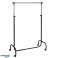 Portemanteau réglable en hauteur et en largeur mobile noir 105/175 cm photo 1