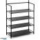 STATIV METALLSTATIV SKOHYLLE LOFT GARDEROBESKAP FOR GANG bilde 3