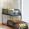 KITCHEN ORGANIZER KITCHEN SHELVES SPICE RACK PULL-OUT LOFT SHELVES image 2
