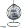 Sedia Sospesa Cocoon Swing con Cuscini KR26 SEDIA A DONDOLO DA GIARDINO IN COCCO CON CUSCINI foto 3