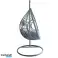 Sedia Sospesa Cocoon Swing con Cuscini KR26 SEDIA A DONDOLO DA GIARDINO IN COCCO CON CUSCINI foto 4