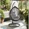 Sedia Sospesa Cocoon Swing con Cuscini KR30 SEDIA A DONDOLO DA GIARDINO IN COCCO CON CUSCINI foto 1