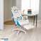 Chaise de jeu pivotante Bunny Gamer avec repose-pieds KIDS ZONE KO27N photo 2