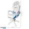 Chaise de jeu pivotante Bunny Gamer avec repose-pieds KIDS ZONE KO27N photo 6