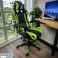 EC GAMING Chaise de jeu pivotante avec repose-pieds KO24ZIE Chaise de jeu photo 1