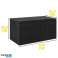 GARDEN BOX 270 LITER BALKON KOFFERRAUMSITZ 270L schwarz 200kg Bild 3