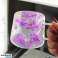 Termoglas med hortensia inuti, lila, 180 ml, 1 bit SZK76 bild 2