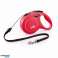 Flexi New Classic M leash – Corde automatique de 8 m pour chiens jusqu’à 20 kg, rouge photo 2
