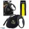 Flexi Giant L Leash – Ruban automatique de 8 m pour les grands chiens jusqu’à 50 kg, noir et jaune photo 2