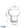 Bubble Glass 250 ml 1 pc - SZK132 It looks great both during use and when resting on a furniture display. image 4