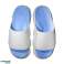 Flip-flops för kvinnor med klack av EVA-polymer (skum) Jose Amorales 124204 vit abborre bild 5