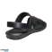 Sandales en polymère EVA pour hommes avec bride en noir Jose Amorales 124800 photo 3