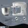 Royalty Line RL PKM1600SIL: 1600W 6 Speed Stainless Steel Stand Mixer 6L   Silver image 1
