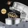 Royalty Line RL PKM1600SIL: 1600W 6 Speed Stainless Steel Stand Mixer 6L   Silver image 4
