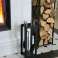 Metal fireplace set BORNHOLM - 5 pieces image 4