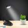 Clip op boeklicht, batterij-aangedreven flexibele slang tafellamp, desktop kleine leeslamp, draagbaar klein nachtlampje voor kamerdecor foto 3