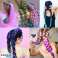 Sünteetiline juuksepikenduste komplekt Braid It Up! #7 | Juuksepikenduste punumine | Värvilised juuksetükid | Ombre sünteetilised juuksed foto 1