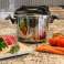 Royalty Line RL 28PS10LM: 28cm Marble Coated Pressure Cooker   10L image 1