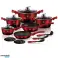 Berlinger Haus Burgundy kokekarsett 15 stk. med non-stick belegg bilde 2