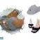 Chaussons moelleux FurryFaux (gris-tongs) ~ cosli | Pantoufles douillettes | Pantoufles d’hiver chaudes photo 3