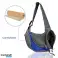 Hundetragetasche Chico (blau-s-Größe) ~ pupca | Pet Sling Träger | Kleiner Hundetransporter Bild 5