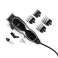 Haarschnitte und professionelle elektrische Regulierung mit Kabel, Inklusive Haargrößen-Aufklärungsheft-4 Schnittanleitung 3-6-9-12mm-Reinigungsbürste-Schmierung Bild 1