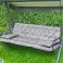 Set di Cuscino da Giardino Lato Alto 180x60x50 cm per Panca Altalena Impermeabile foto 6