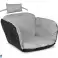 Garden Cushion 112x113 cm for Hanging Chair Swing Stork Nest grey image 3
