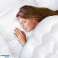 Duvet & Pillow 70x80 160x200 cm All-Season Anti-Allergic Quilted White image 6