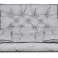 Set of Garden Cushion High Side 120x60x50 cm for Swing Bench Waterproof image 3