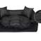 ECCO Parc pour Lit pour Chien 130x105 cm Imperméable Noir photo 2